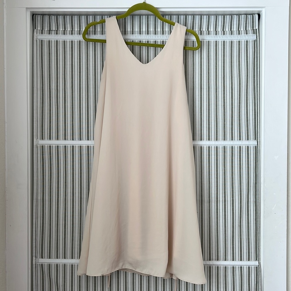PinkBlush Cream Maternity Dress